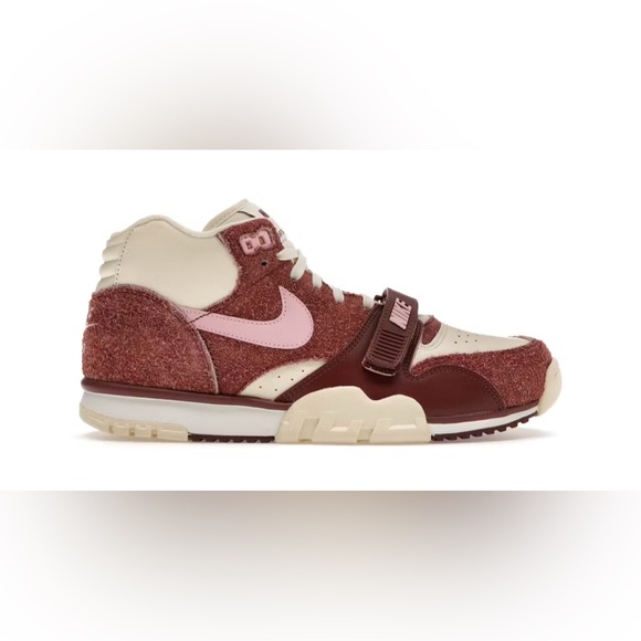 Men’s Nike Air Trainer 1 Cream and Brown Sneakers Classic Design 9.5 NIB - Picture 2 of 7